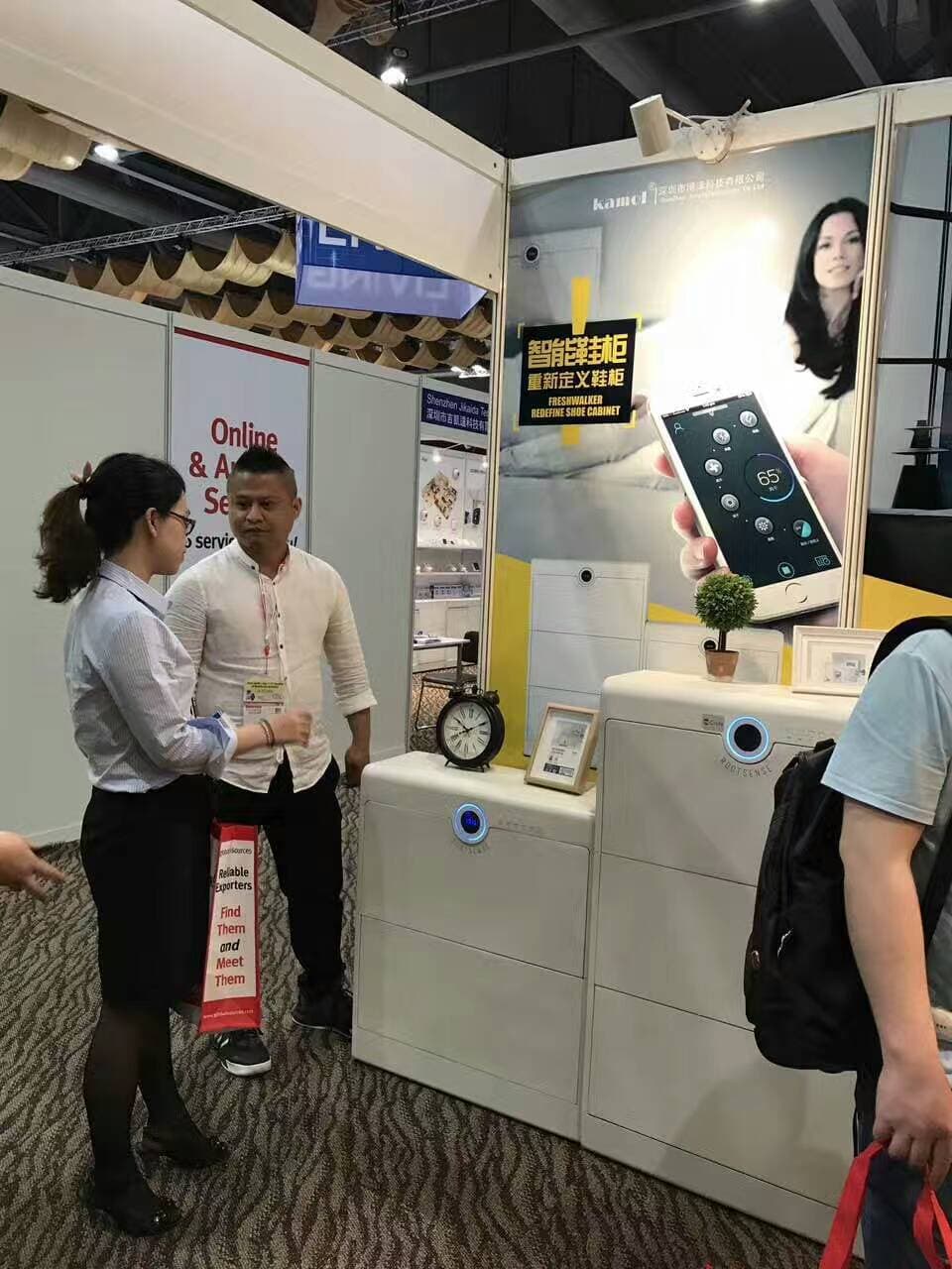 RootSense根元智能鞋柜-Footies-香港参展