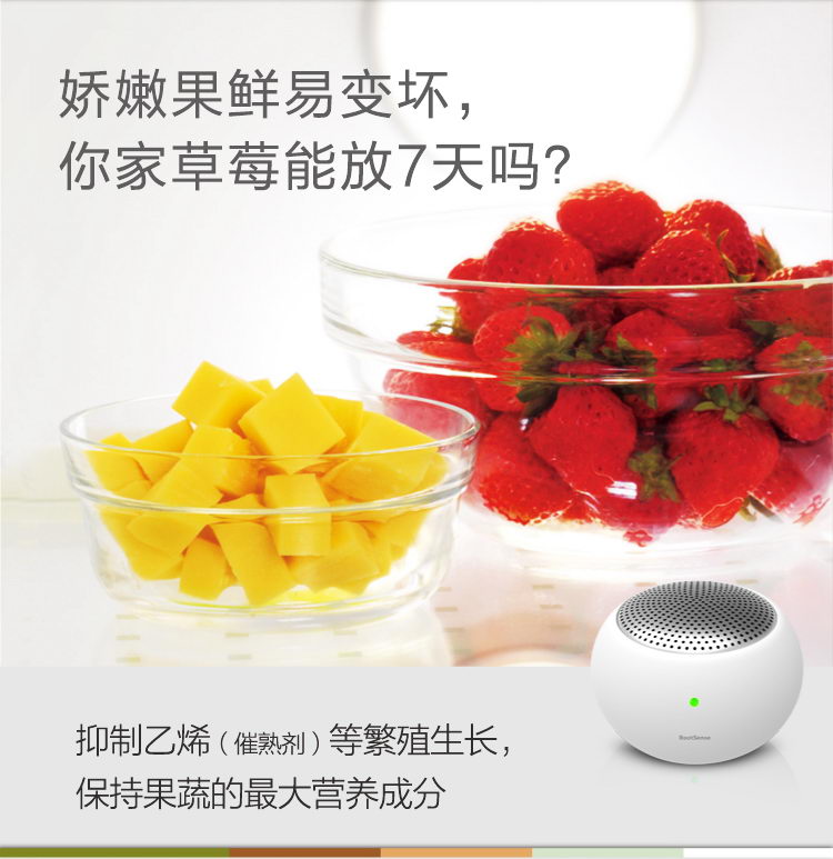 RootSense根元舌尖卫士，冰箱杀菌，去味机，空气净化，李斯特菌专杀，无耗材